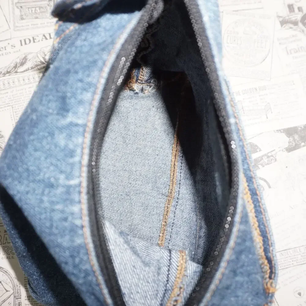 Vintage Y2K 1 Issued Accessories denim small micro purse